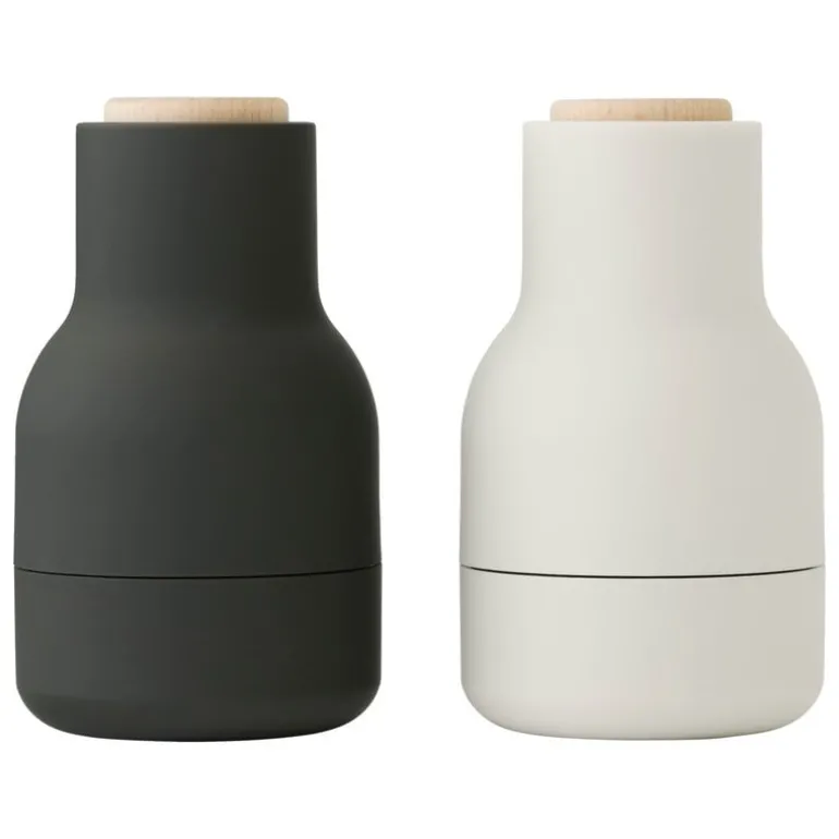 Audo Copenhagen Bottle Grinder 2 pcs, small, ash - carbon - beech