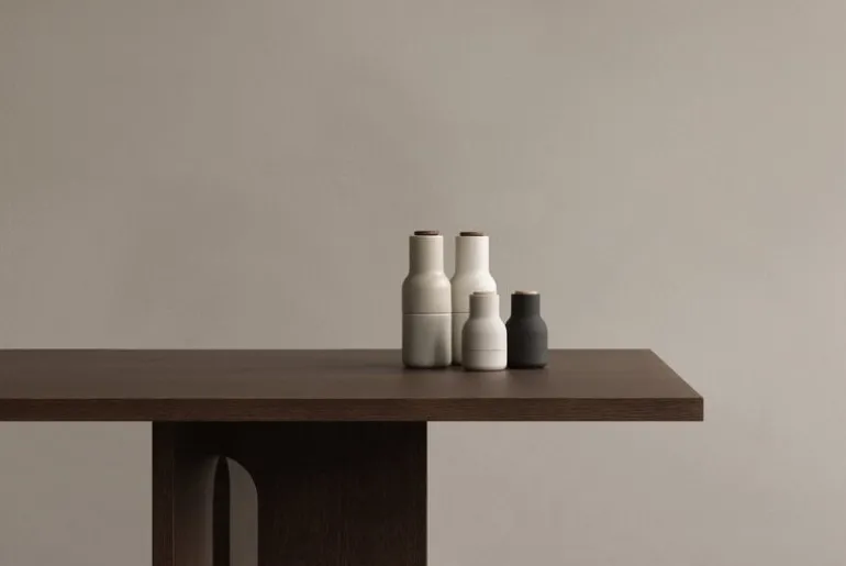 Audo Copenhagen Bottle Grinder 2 pcs, small, ash - carbon - beech