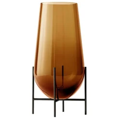 Audo Copenhagen Échasse vase, large, amber