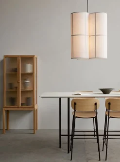 Audo Copenhagen Co bar chair 75,5 cm, black steel - oak