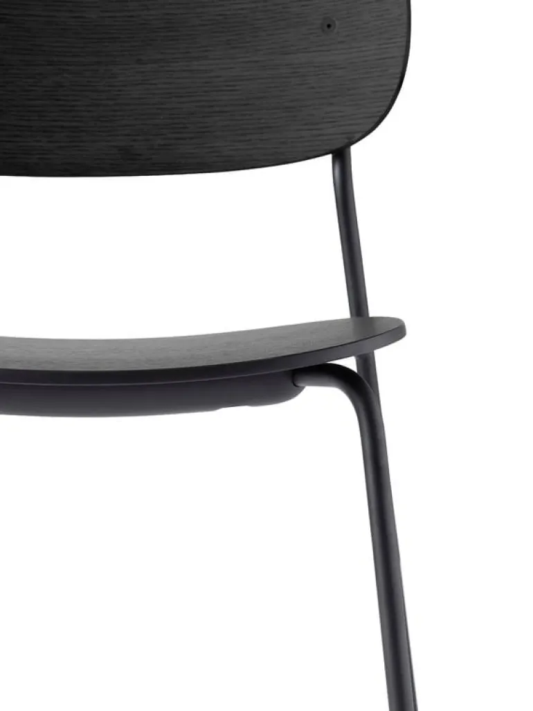 Audo Copenhagen Co Chair, black oak