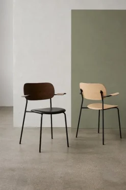 Audo Copenhagen Co Chair with armrests, oak