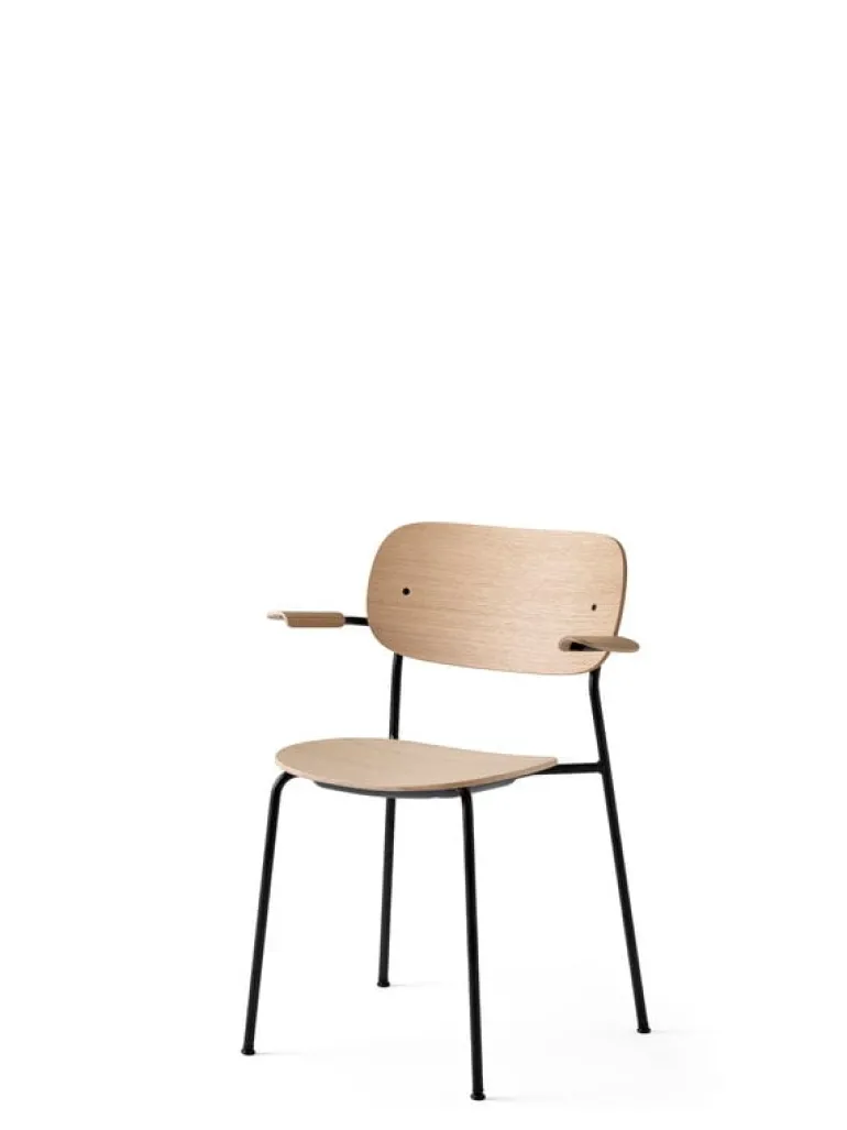 Audo Copenhagen Co Chair with armrests, oak