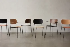 Audo Copenhagen Co Chair with armrests, oak