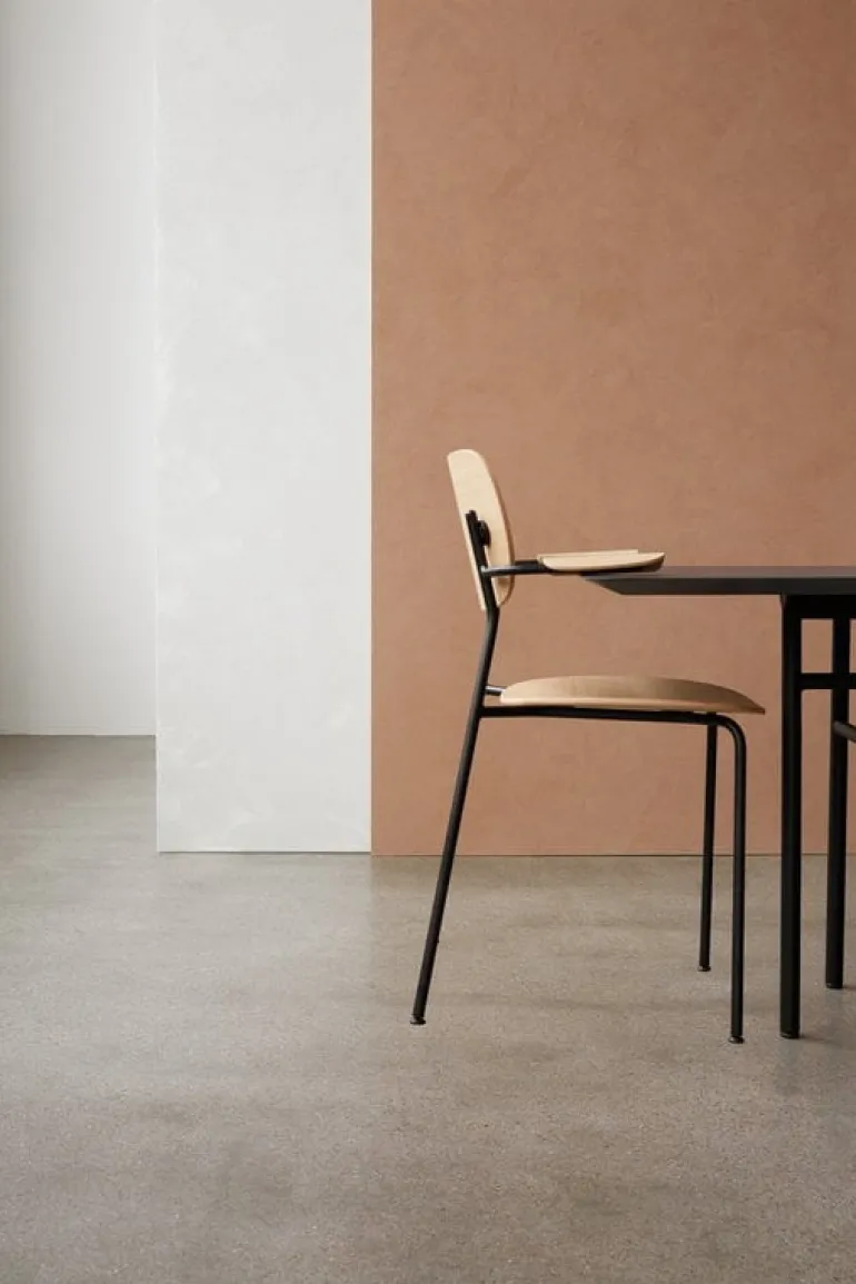 Audo Copenhagen Co Chair with armrests, oak