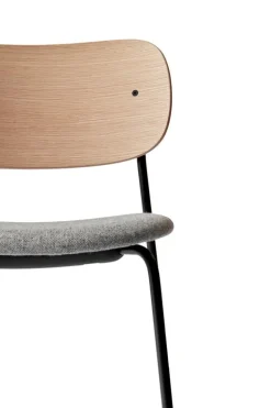 Audo Copenhagen Co Chair, oak - grey fabric