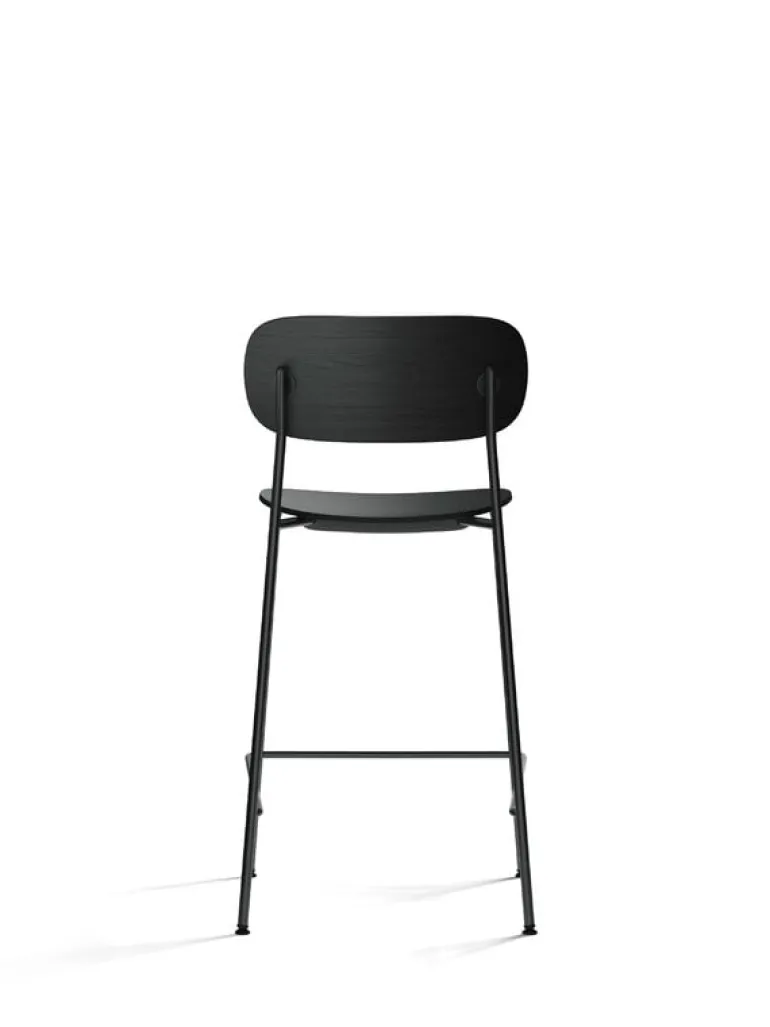 Audo Copenhagen Co counter chair 65,5 cm, black steel - black oak