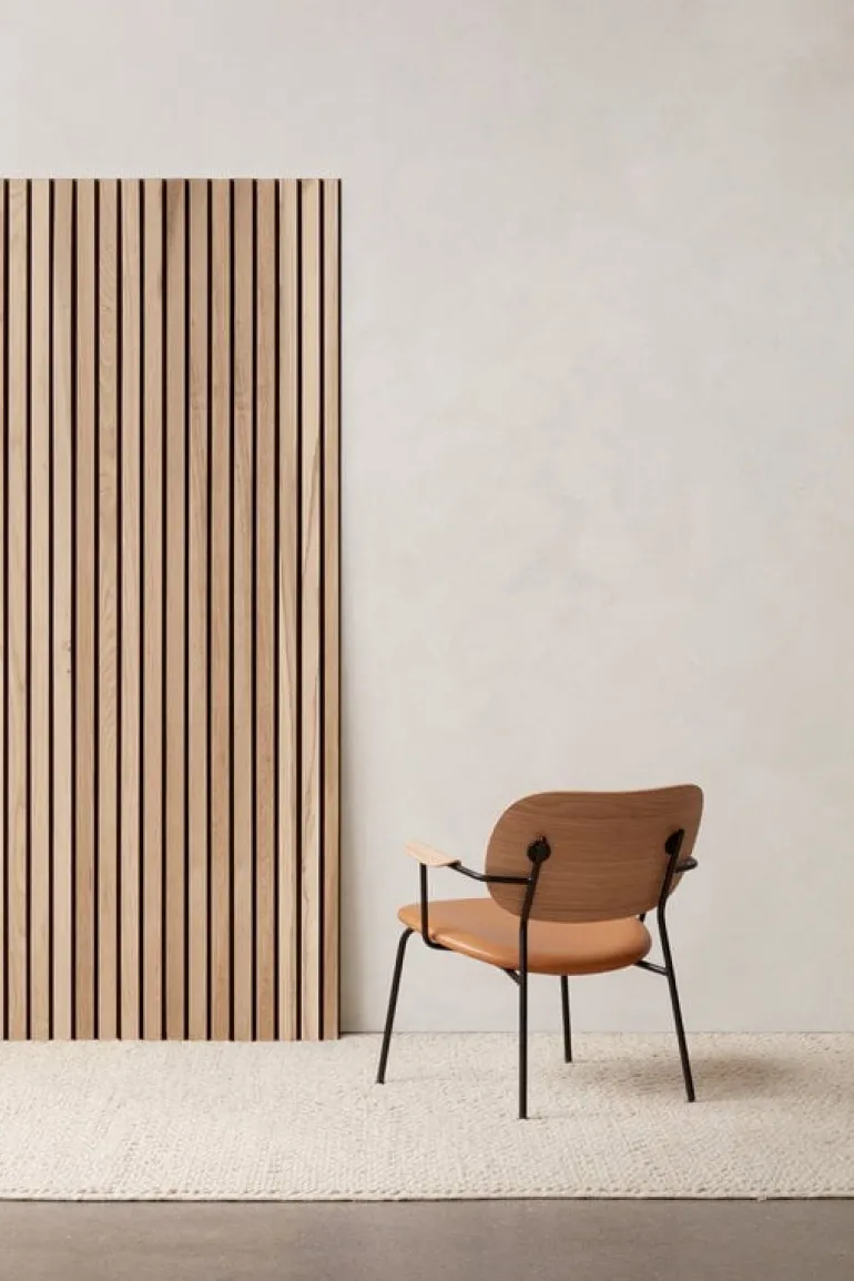 Audo Copenhagen Co Lounge Chair, Dakar 0250 - oak