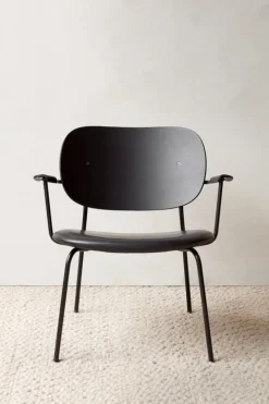 Audo Copenhagen Co Lounge Chair, Dakar 0842 - black oak