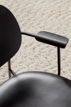 Audo Copenhagen Co Lounge Chair, Dakar 0842 - black oak