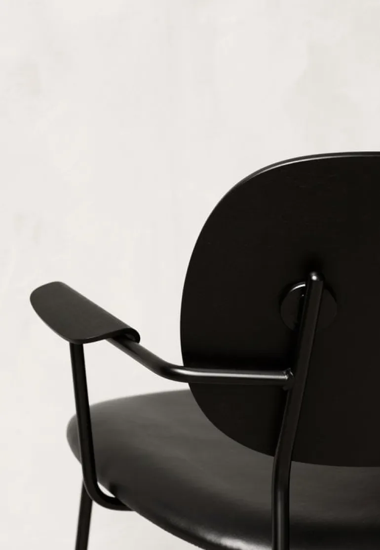 Audo Copenhagen Co Lounge Chair, Dakar 0842 - black oak