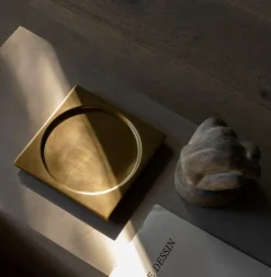 Audo Copenhagen Divot tray, brass