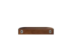 Audo Copenhagen Epoch shelf 50, dark stained oak - black