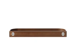 Audo Copenhagen Epoch shelf 79, dark stained oak - black