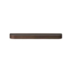 Audo Copenhagen Epoch shelf with rack 118, dark stained oak - black