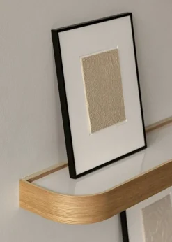 Audo Copenhagen Epoch shelf with rack 118, oak - fog