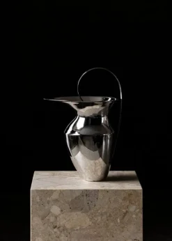 Audo Copenhagen Etruscan pitcher, 2 L, stainless steel