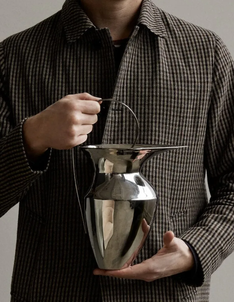 Audo Copenhagen Etruscan pitcher, 2 L, stainless steel