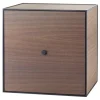 Audo Copenhagen Frame 49 box with door, smoked oak