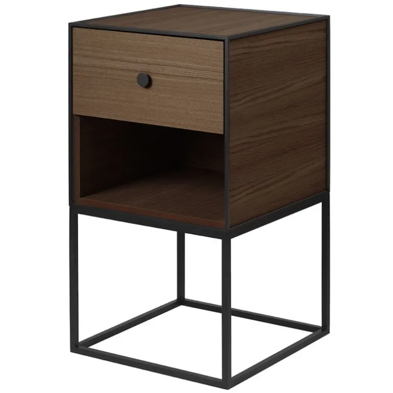 Audo Copenhagen Frame 35 sideboard with 1 drawer, smoked oak