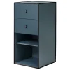 Audo Copenhagen Frame 70 with shelf, 2 drawers, fjord