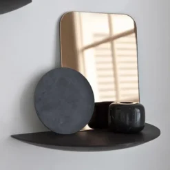 Audo Copenhagen Gridy Fungi shelf, medium, black