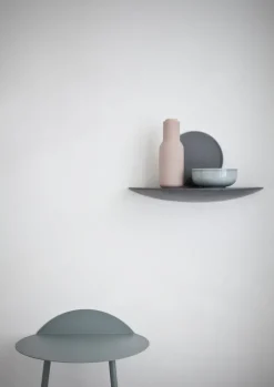 Audo Copenhagen Gridy Fungi shelf, medium, black