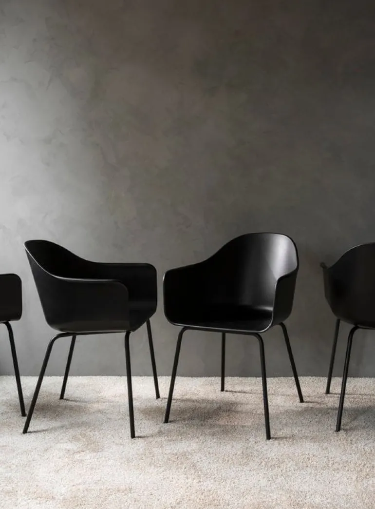 Audo Copenhagen Harbour chair, black