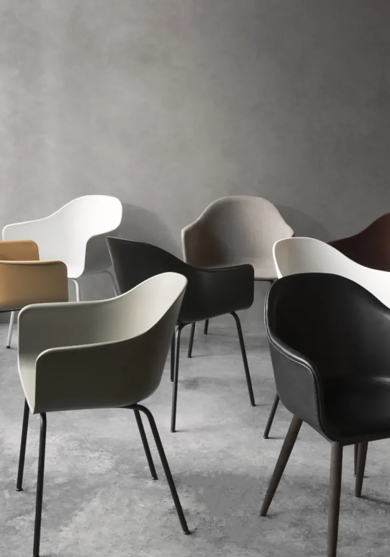 Audo Copenhagen Harbour chair, black