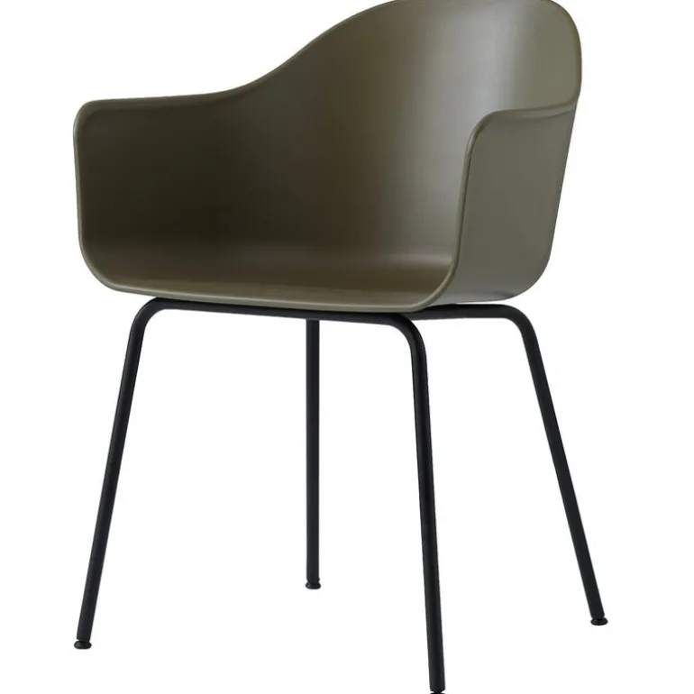 Audo Copenhagen Harbour chair, olive - black