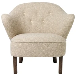 Audo Copenhagen Ingeborg lounge chair, Sahco Zero 001 - smoked oak