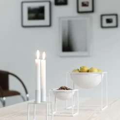 Audo Copenhagen Kubus Bowl, small, white