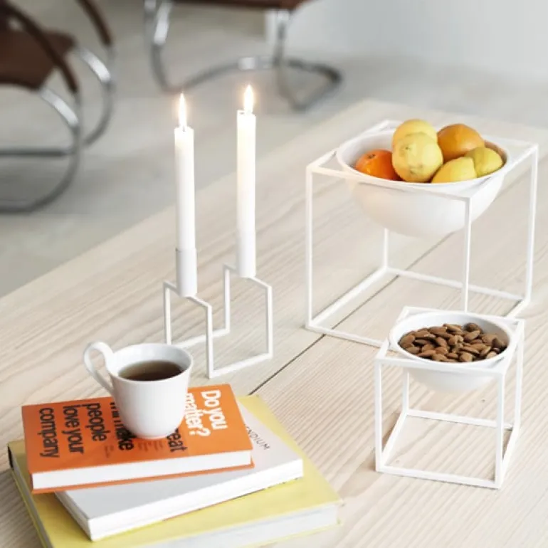 Audo Copenhagen Kubus Bowl, small, white