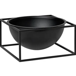 Audo Copenhagen Kubus Centrepiece bowl, large, black