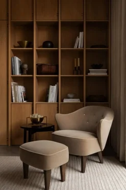 Audo Copenhagen Kubus Centrepiece bowl, large, gold-plated