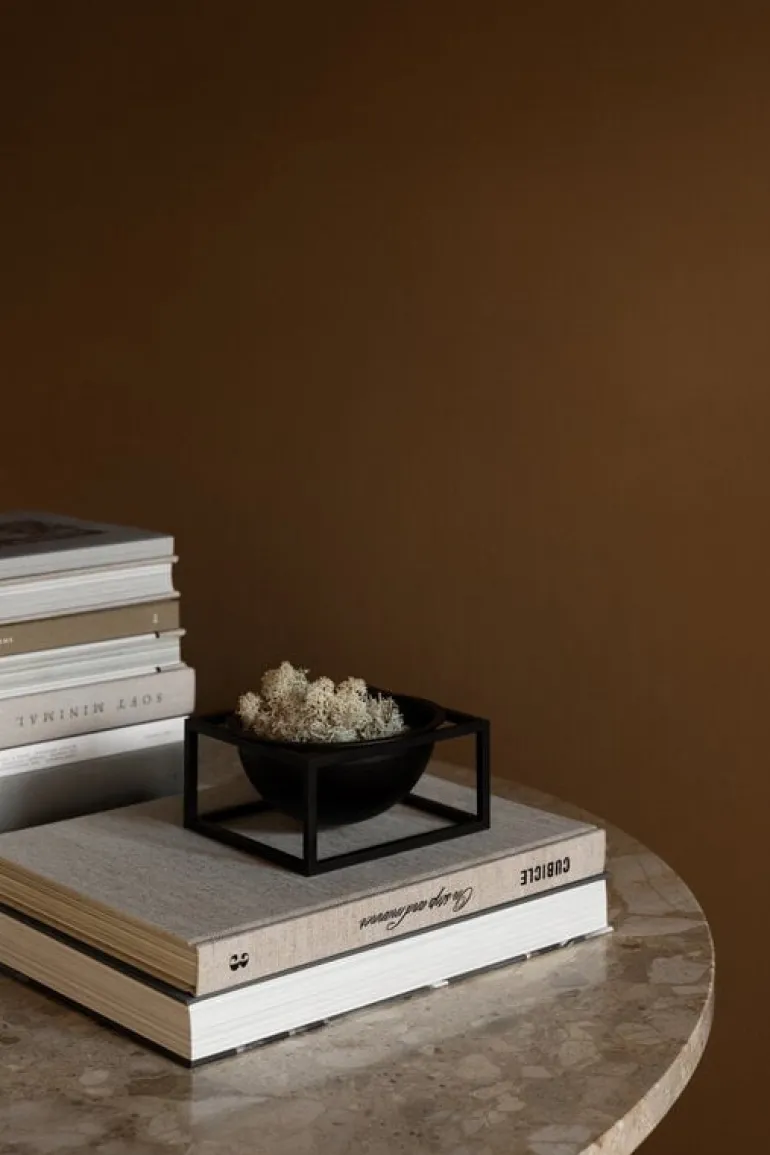 Audo Copenhagen Kubus Centrepiece bowl, small, black