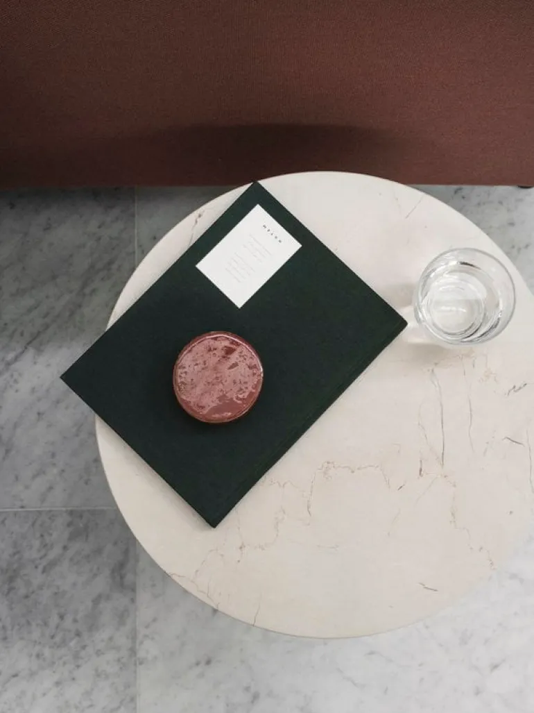 Audo Copenhagen Marble top for Androgyne table, white