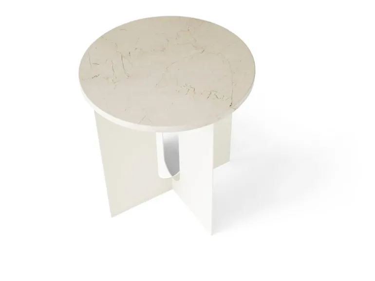 Audo Copenhagen Marble top for Androgyne table, white
