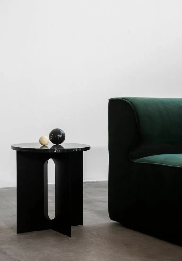 Audo Copenhagen Marble top for Androgyne table, black