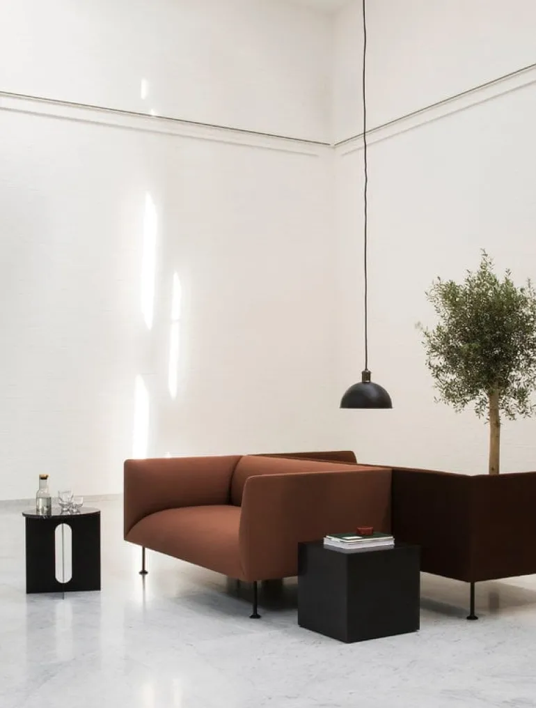 Audo Copenhagen Marble top for Androgyne table, black