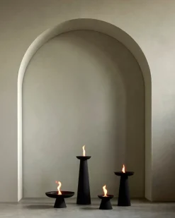 Audo Copenhagen Meira oil lantern, 13,5 cm, black