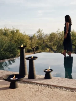 Audo Copenhagen Meira oil lantern, 36 cm, black