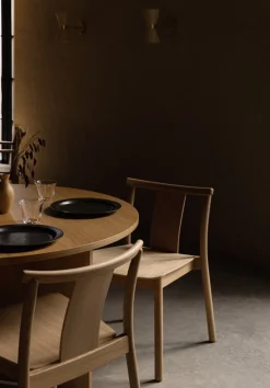 Audo Copenhagen Merkur dining chair, oak