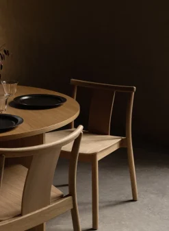 Audo Copenhagen Merkur dining chair, oak