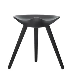 Audo Copenhagen ML42 stool, 48 cm, black stained beech