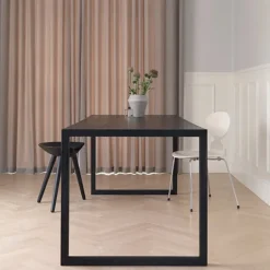 Audo Copenhagen ML42 stool, 48 cm, black stained beech