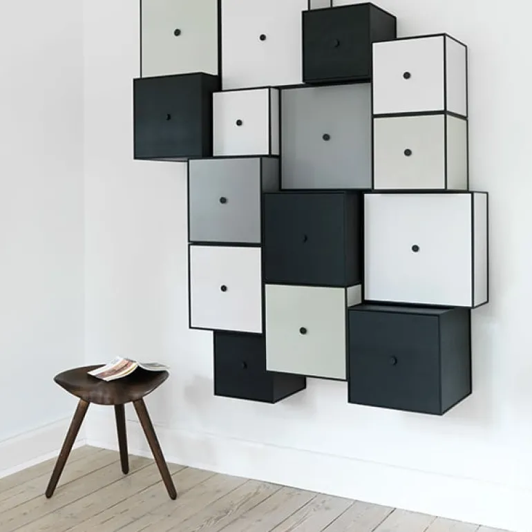 Audo Copenhagen ML42 stool, 48 cm, brown oiled oak