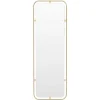 Audo Copenhagen Nimbus mirror, rectangular, polished brass
