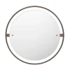 Audo Copenhagen Nimbus mirror 60 cm, bronzed brass