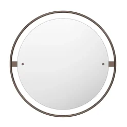 Audo Copenhagen Nimbus mirror 60 cm, bronzed brass